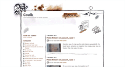 Desktop Screenshot of gouik.com