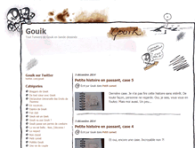 Tablet Screenshot of gouik.com